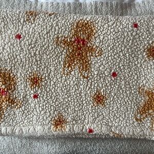 Gingerbread Oversized Sherpa Throw